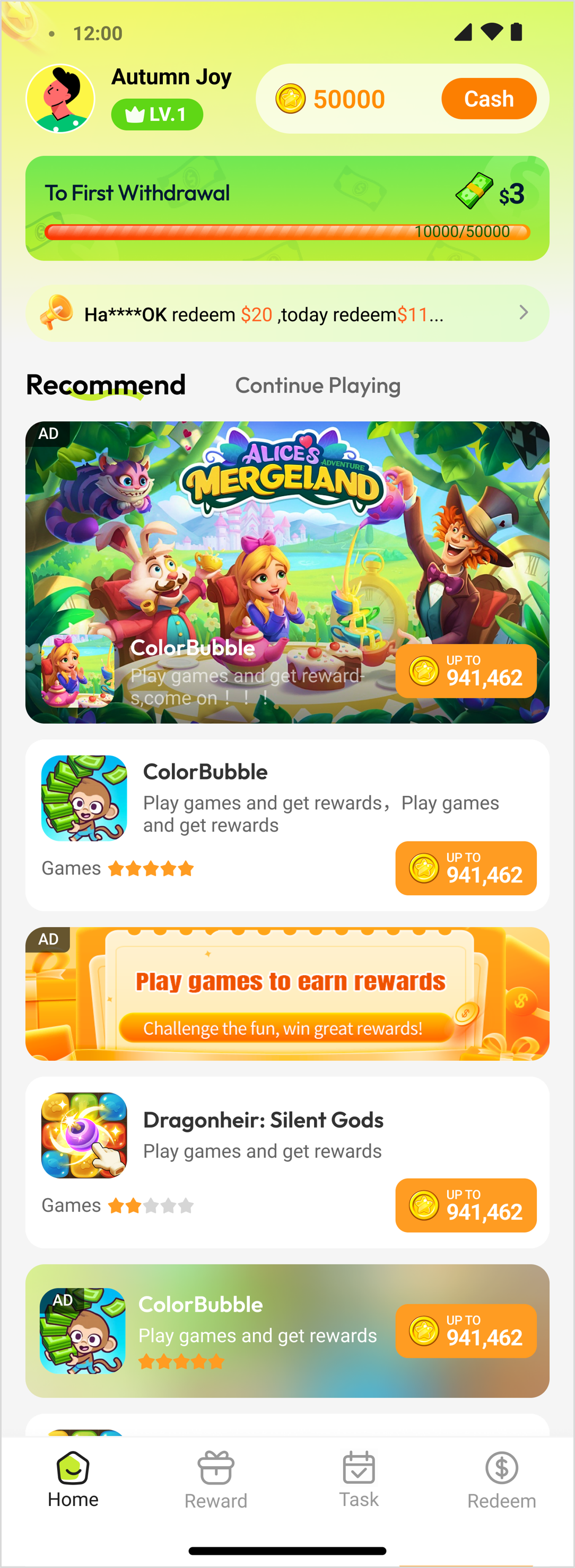 Game Discovery Interface